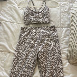 Varley - Let’s Move - Leopard Set - Size M